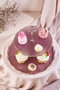Hermia Goblen2 - Plum Plato de Galletas de Dos Niveles